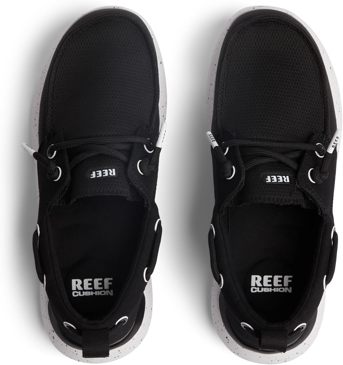 Мужские лодочные туфли REEF Swellsole, черный — фото 2