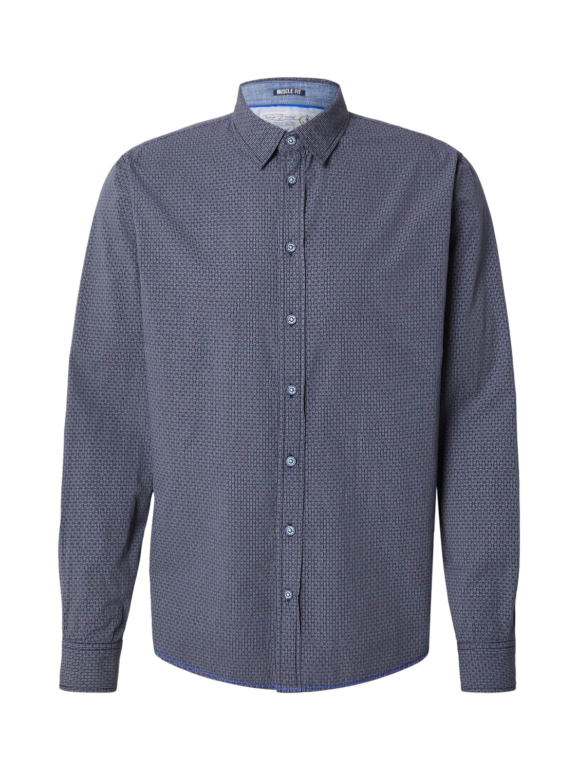 

CAMP DAVID Рубашка на пуговицах slim fit в ночном синем цвете