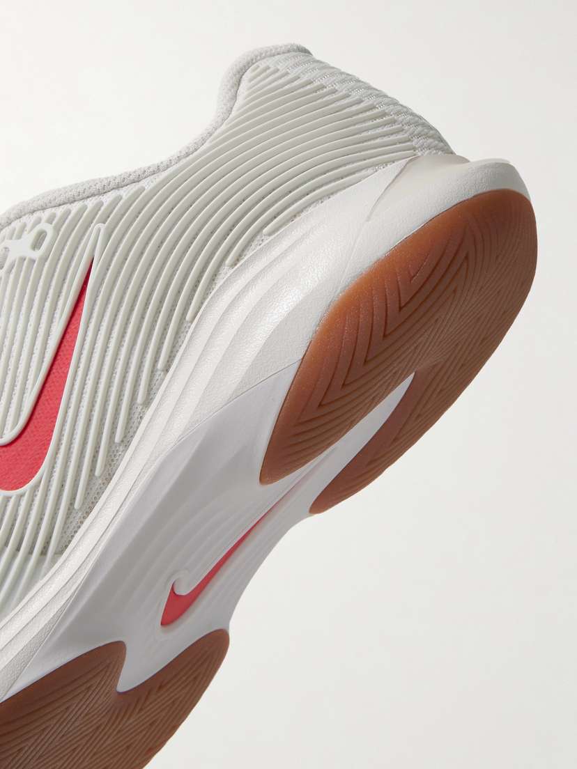 Кроссовки Vapor 12 с сетчатой отделкой и резиновой отделкой Nike, белый — фото 4