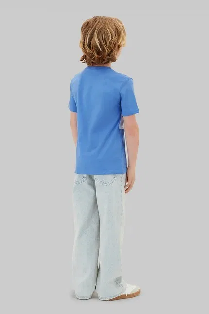 Футболка детская 2 шт Calvin Klein Jeans, синий — фото 3