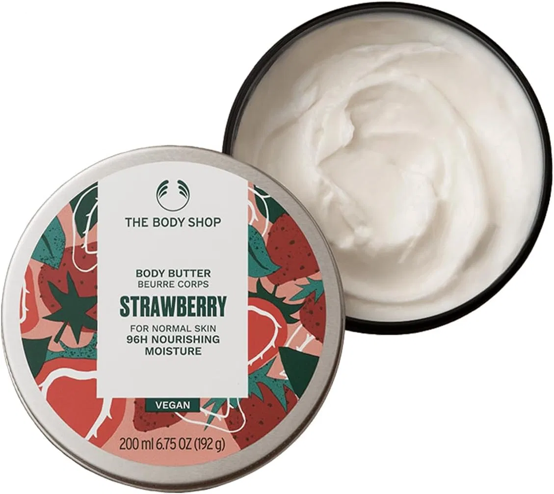 Масло для тела Strawberry The Body Shop 200 мл
