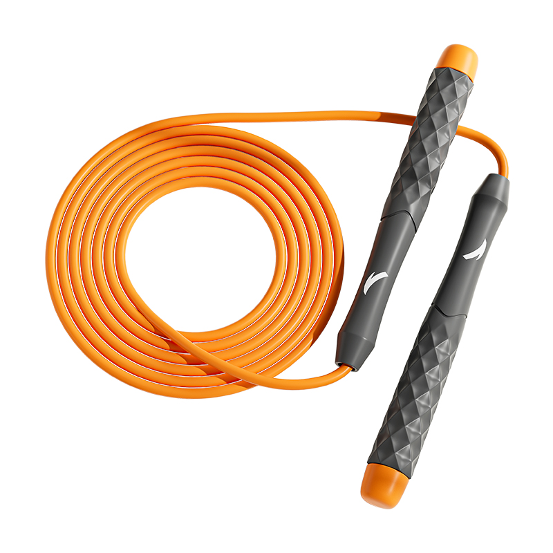 

ANTA Скакалка для фитнеса для взрослых pvc трос abs ручки 2,8 м голубая