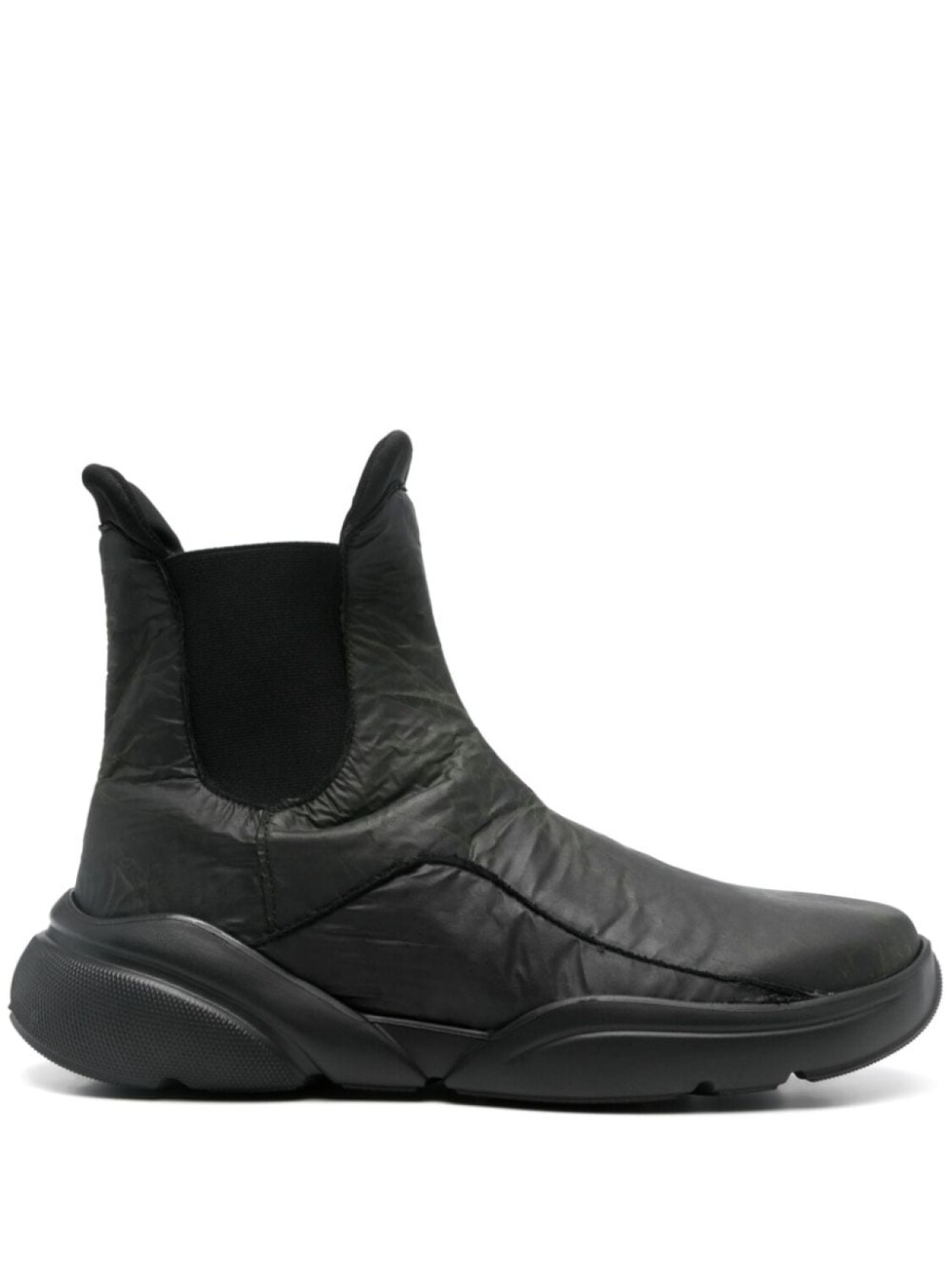 

Сапоги с эффектом складок Eckhaus Latta, черный
