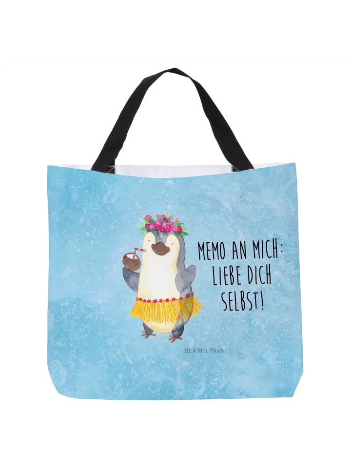 

Шоппер Mr. & Mrs. Panda, цвет eisblau