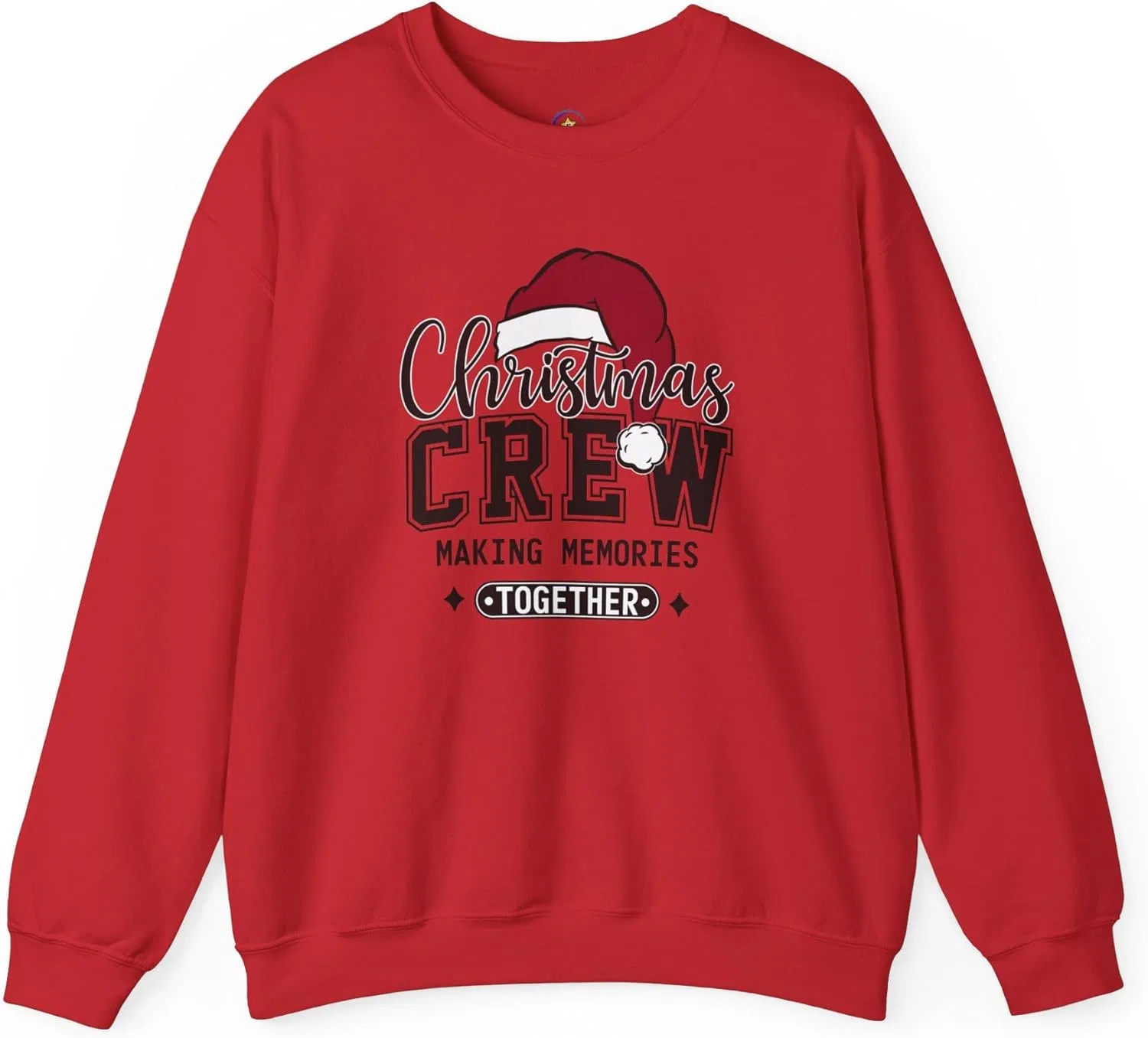 Рождественский свитшот Unisex Christmas Crew, рождественские свитшоты, свитшоты с Сантой, свитшот Unisex Crew Worker для Рождества GENERIC, красный