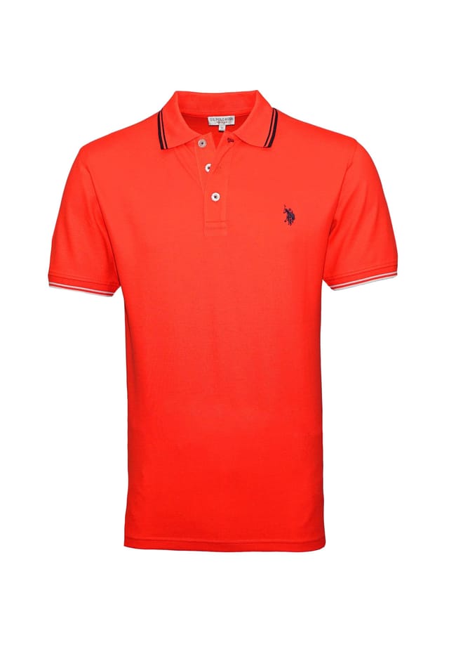

Рубашка поло рубашка барни U.S. Polo Assn., красный