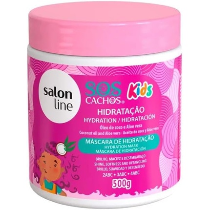 

Детская увлажняющая маска-кондиционер SOS Cachos 500 мл Salon Line