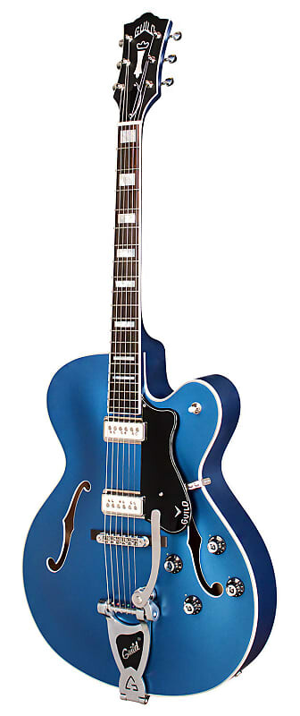 

Электрогитара Guild X-175 Manhattan Special - Hollow Body Electric - Malibu Blue