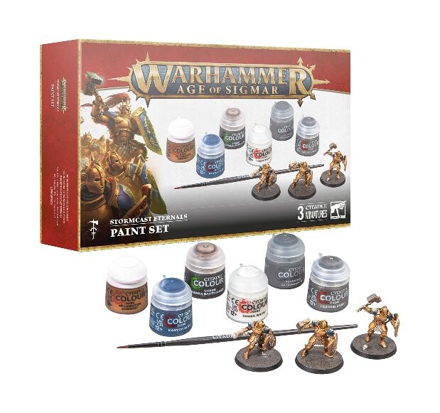 

Warhammer Age of Sigmar: Грозорождённые вечные+ краски Inna marka