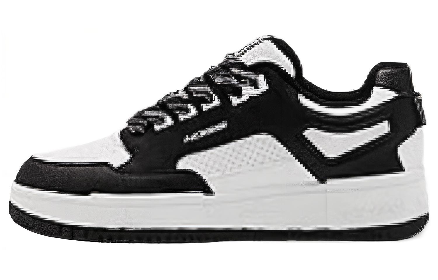 

Кроссовки QIAODAN Skateboarding Shoes Men Low-top, черный