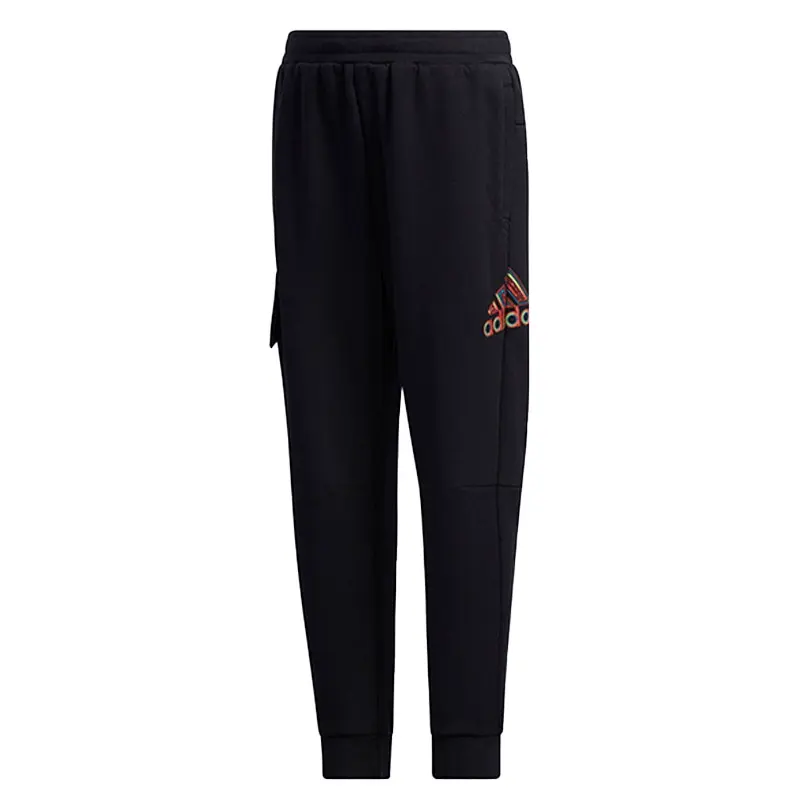 

Adidas Детские вязаные спортивные штаны для детей 3-7 лет Black