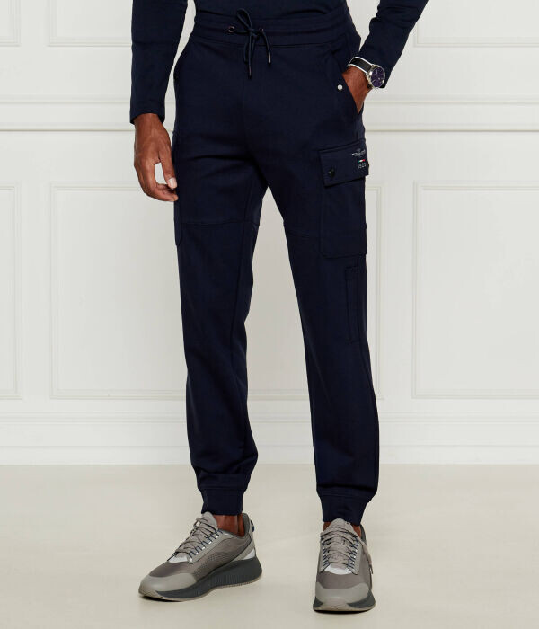 

Спортивные штаны Regular Fit Aeronautica Militare, синий