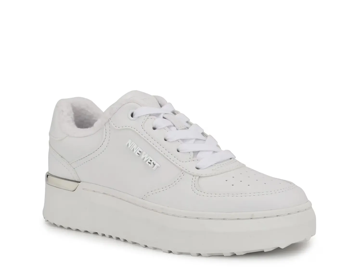 Платформенные кроссовки Nine West, White
