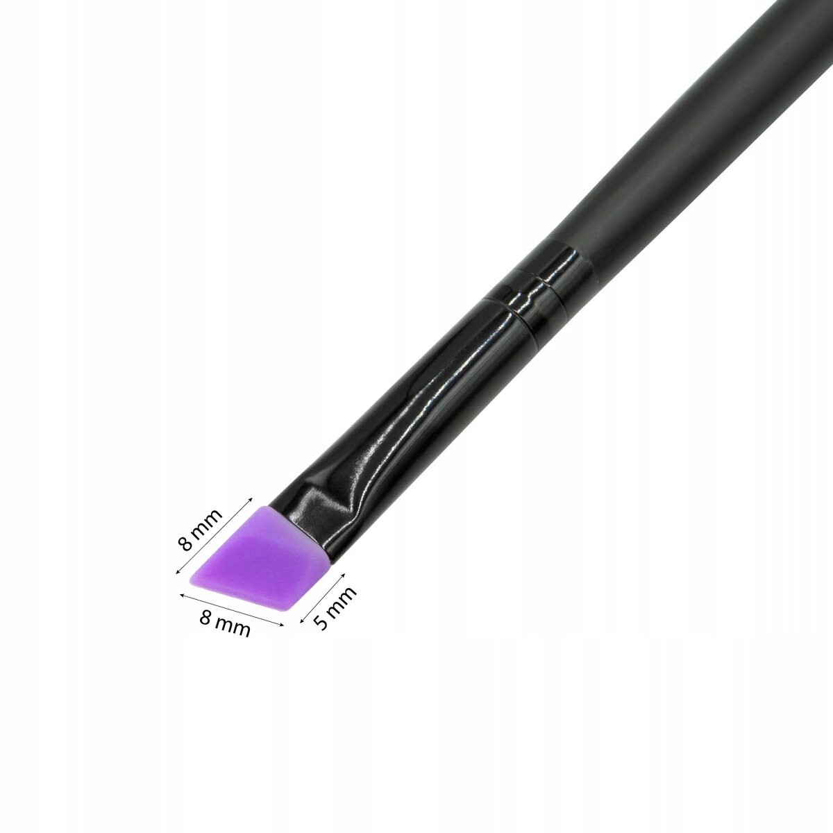 Project Lashes, угловая силиконовая щеточка PL-7 для бровей и ресниц — фото 2