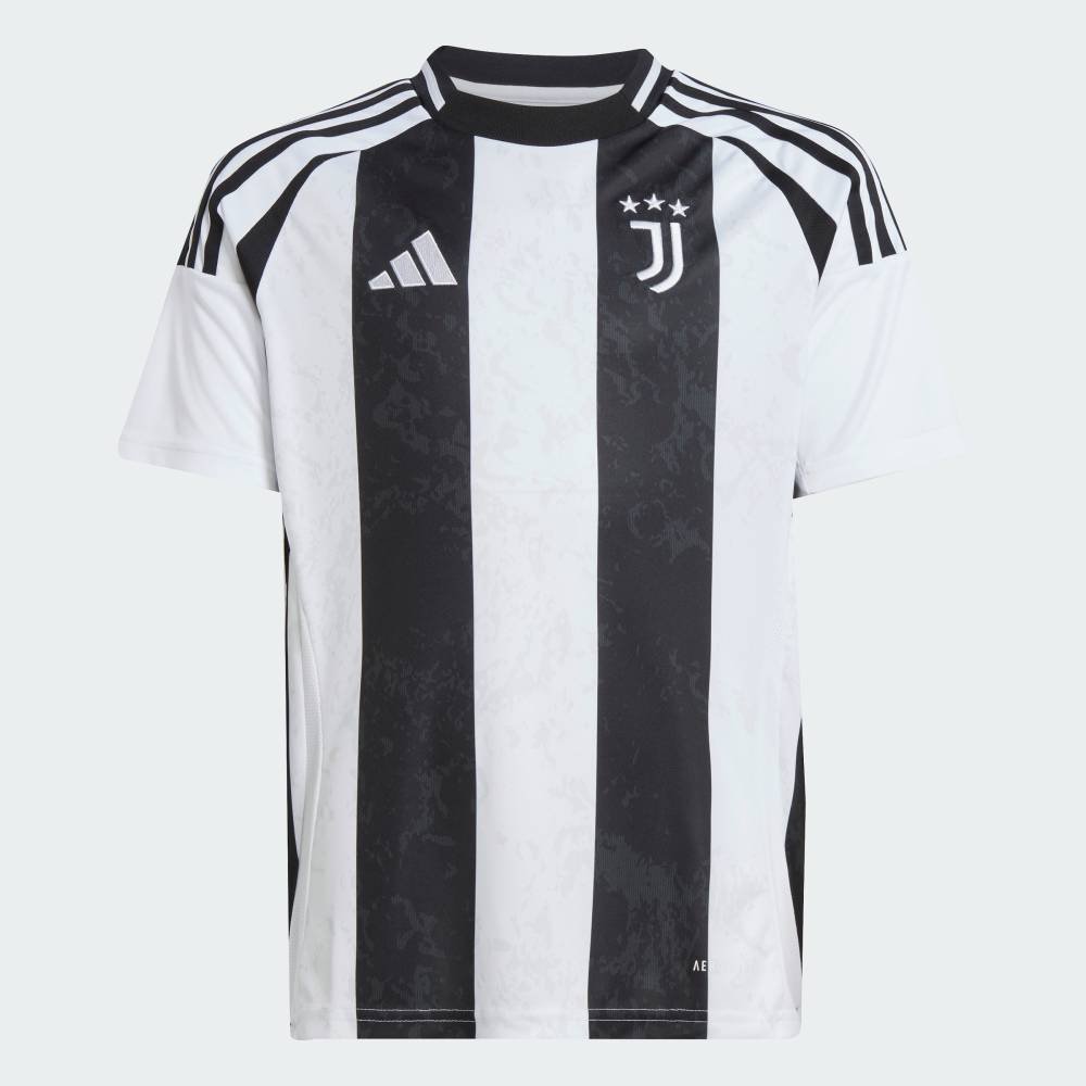 Домашняя футболка "Ювентус" сезона 2024/2025 для детей Adidas, white — фото 4