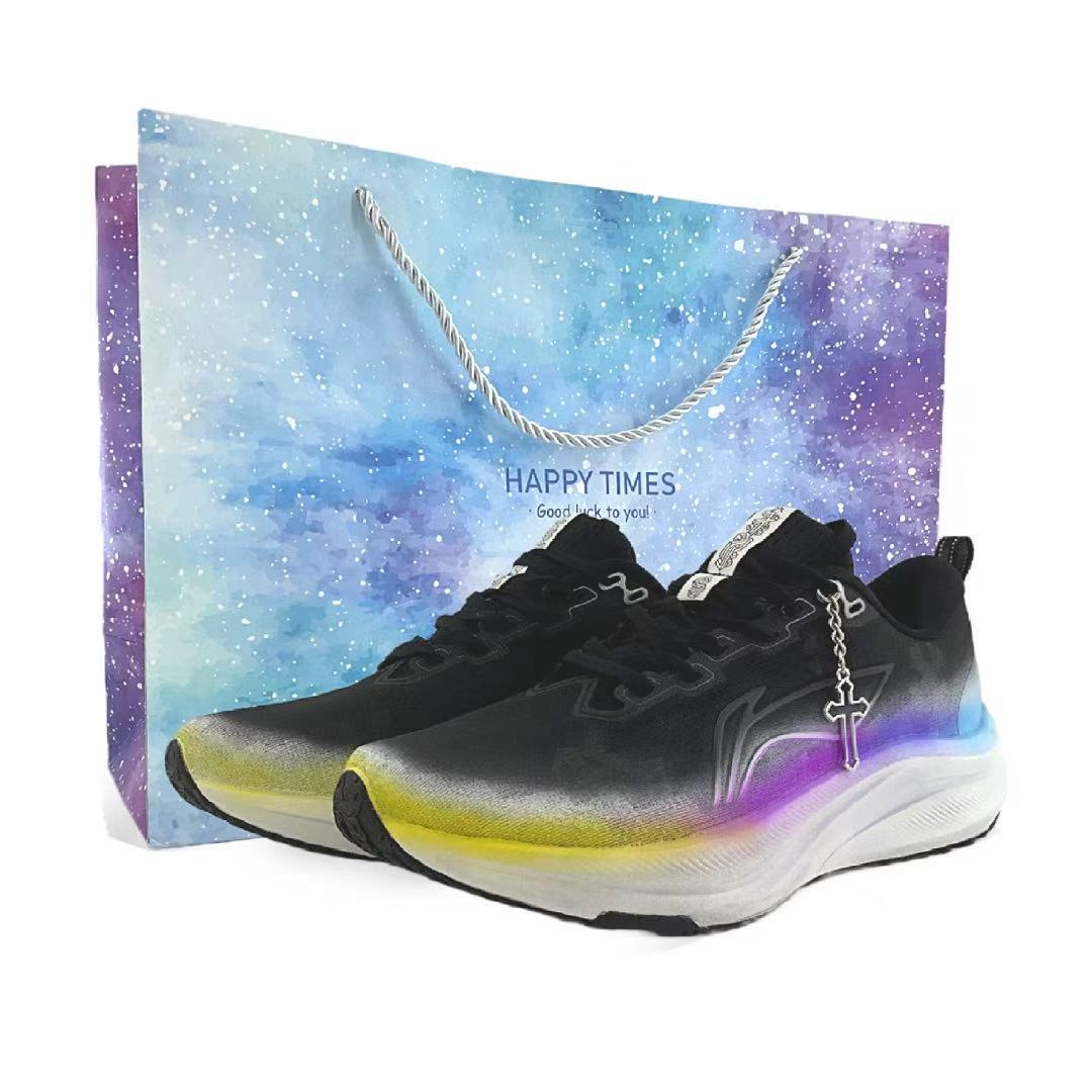 

Кроссовки Red Hare 8 для тренировок и бега мужские с амортизацией, износостойкие, дышащие, низкие LINING, черный