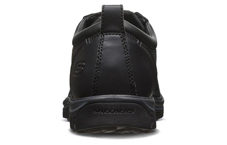 Мужские повседневные мужские низкие черные Skechers — фото 4