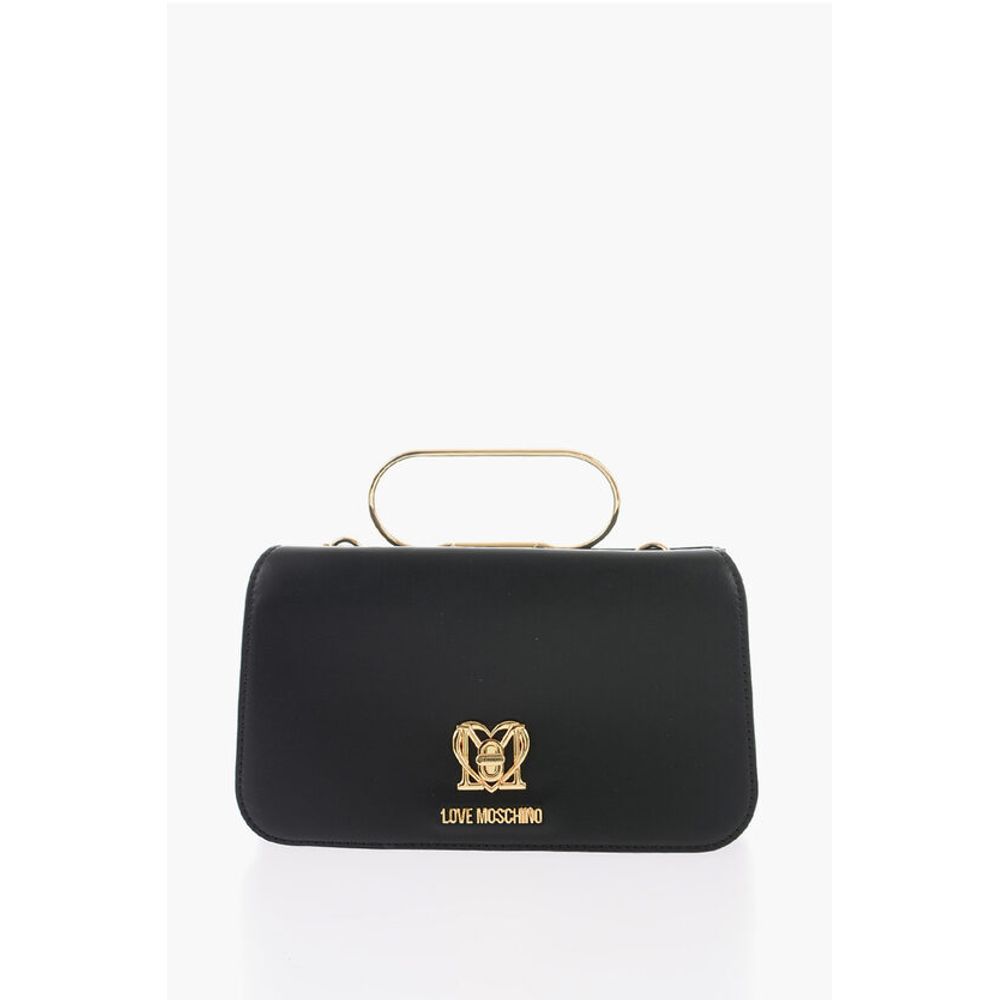 

Черная полиэтиленовая сумка-тоут Moschino, Black