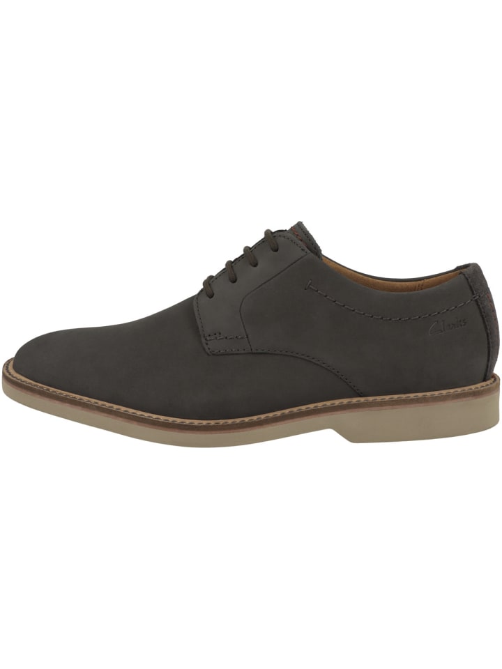 

Туфли на шнуровке Clarks, темно-серый