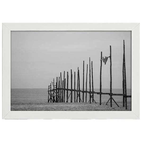 

Рамка для фотографий LegendArte Poster Stangen im Sand, белый