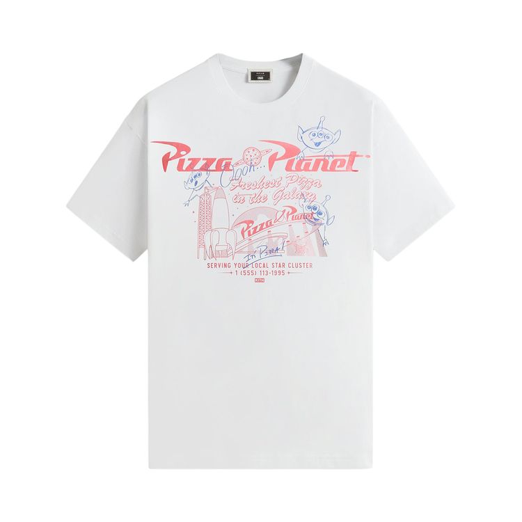 

Футболка Kith x Disney для Pixar Pizza Planet, белый