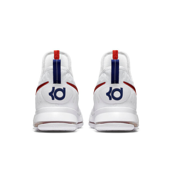 Кроссовки кд 9 Nike, белый — фото 4