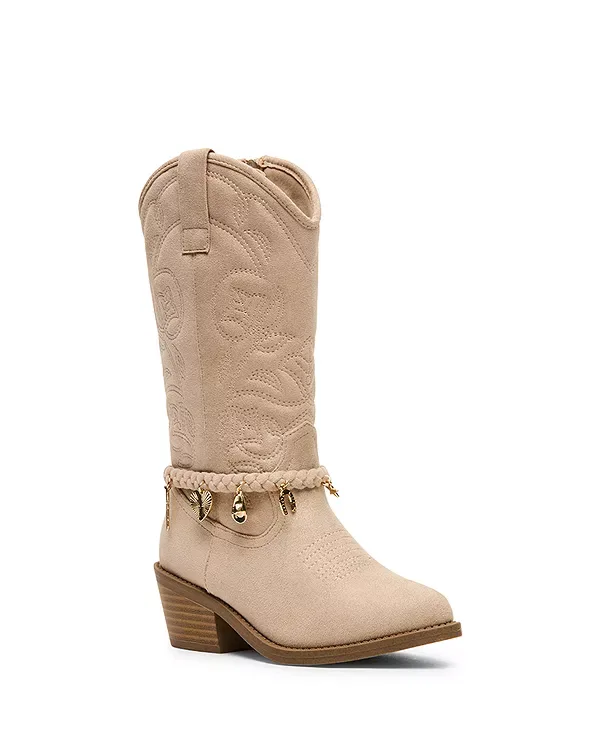 Ковбойские сапоги Jleana - для малышей, детей постарше. Steve Madden, Sand