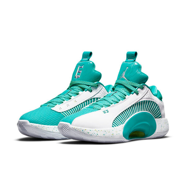 Кроссовки guo ailun x 35 низкие pf Air Jordan, зеленый — фото 3