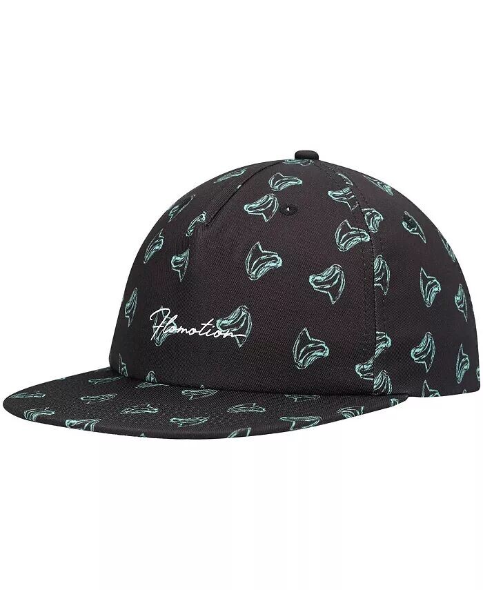 

Мужская черная кепка с зубами Snapback Flomotion