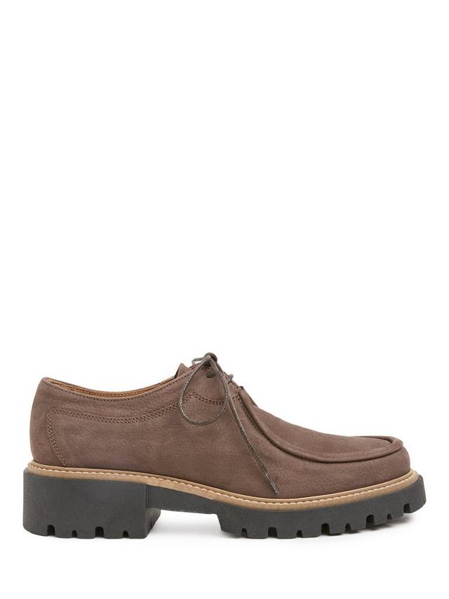 Кожаные массивные лоферы на шнуровке Celtic & Co., Tanners Brown