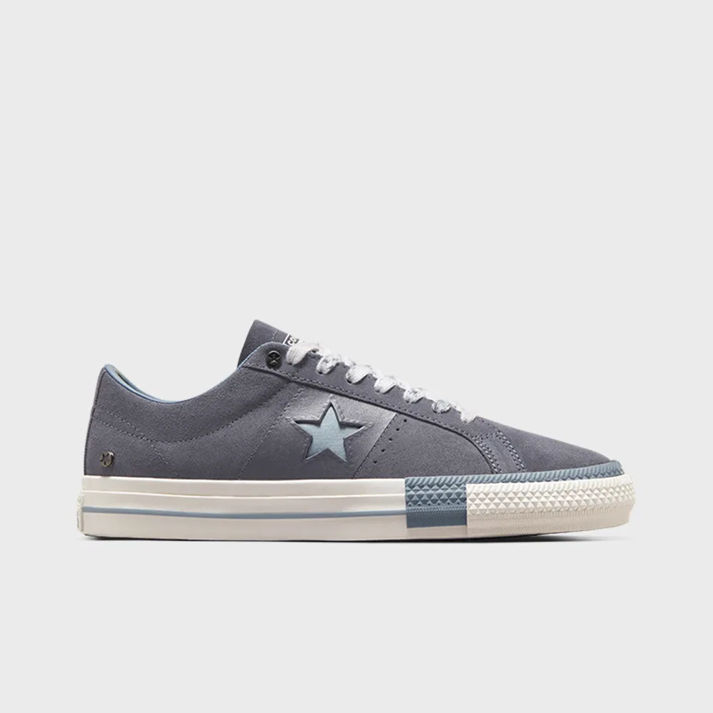Мужские низкие кроссовки One Star Pro тёмно-зелёные от Converse