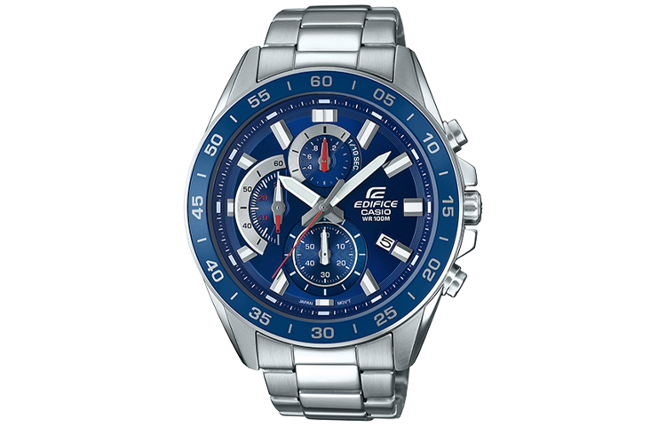 

CASIO Часы Men EDIFICE Blue Watch EFV-550D-2A