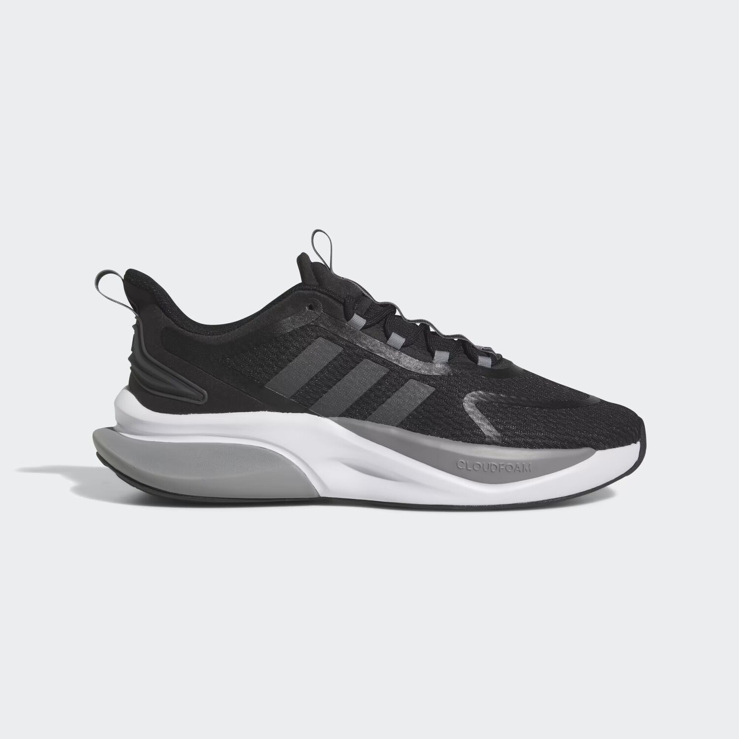 

Кроссовки Alphabounce+ Bounce Adidas, цвет Core Black/Carbon/Grey Three