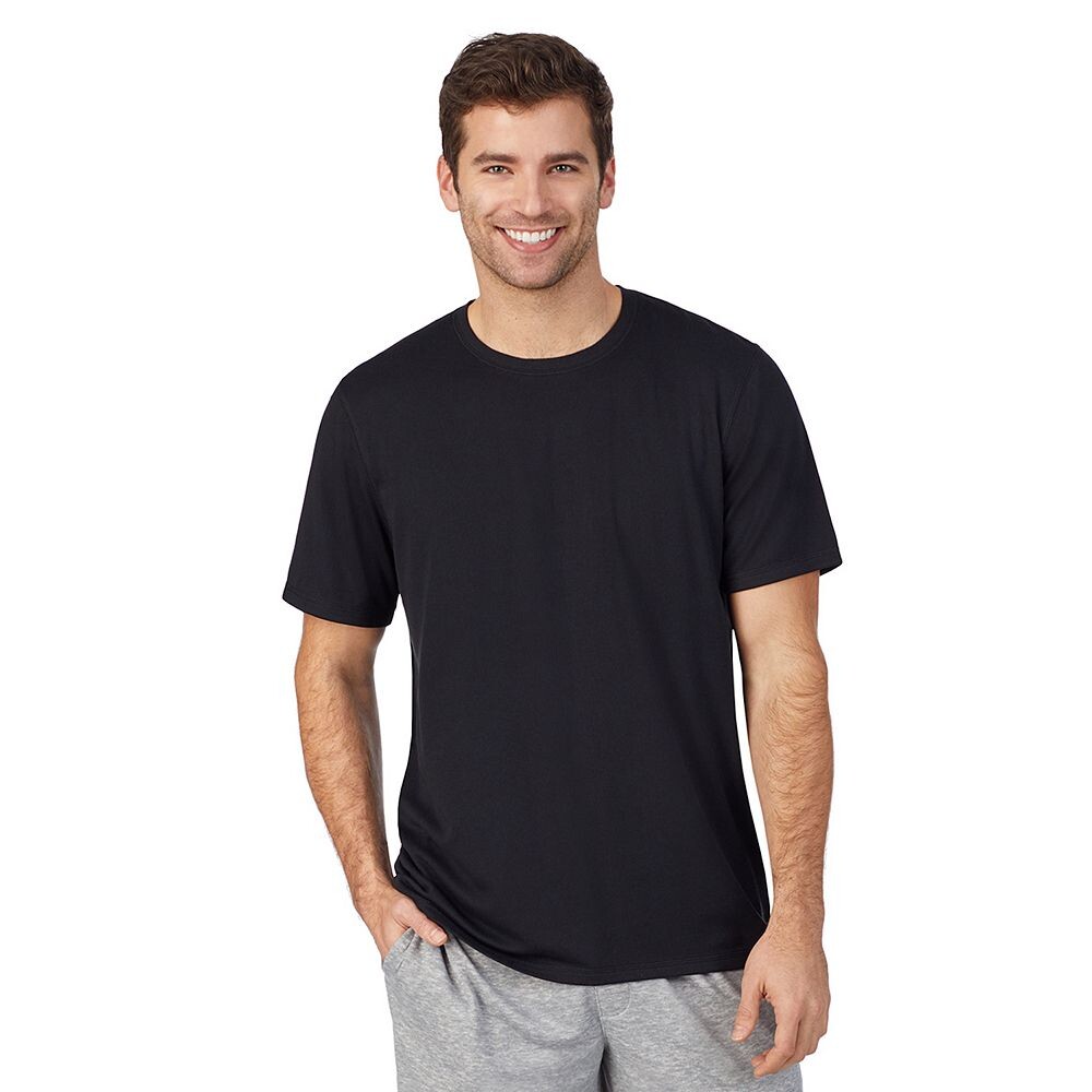 

Мужская футболка для сна с круглым вырезом Cuddl Duds Far-Infrared Enhance, черный