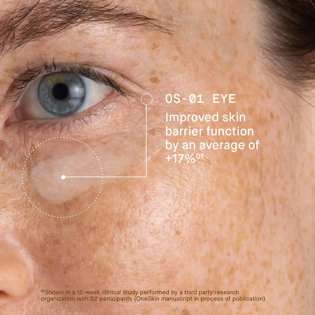 OneSkin EYE OS-01 Пептидная добавка для наружного применения | Крем для глаз, омолаживающий и продлевающий молодость кожи | Безопасен для чувствительной кожи, без отдушек — фото 4