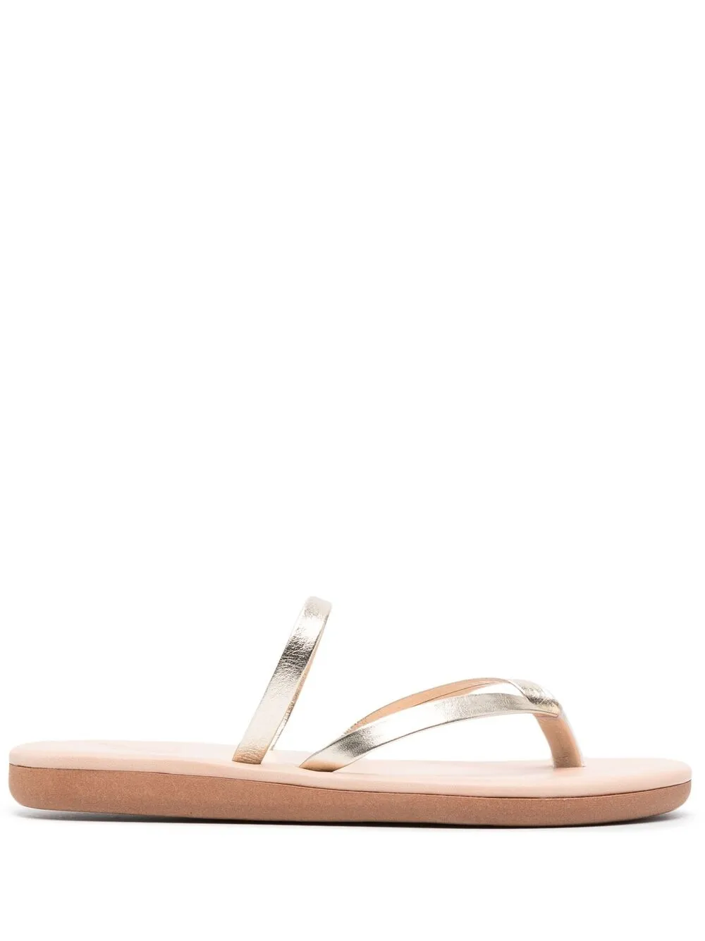 Шлепанцы Vachetta Ancient Greek Sandals, металлик