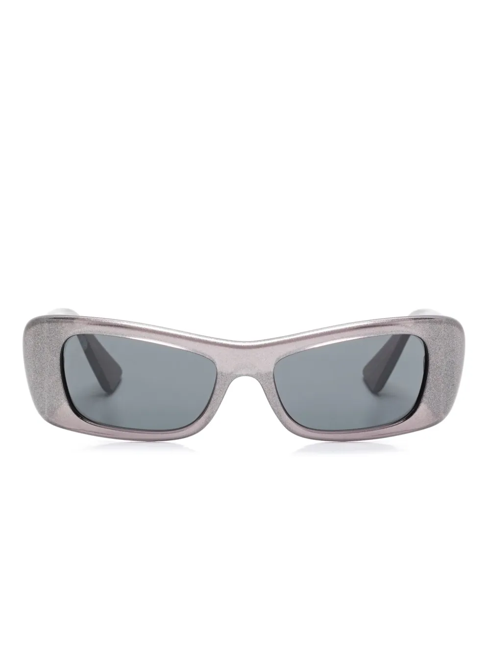 

Солнцезащитные очки в прямоугольной оправе Versace Eyewear, серый