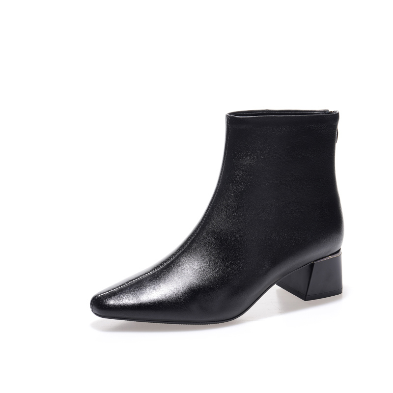 Ботильоны женские 4,0 см Devanro, Black