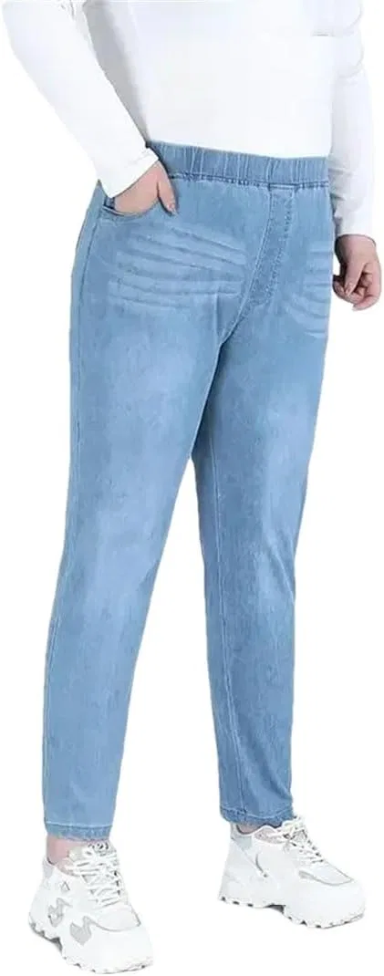 Джинсы с завышенной талией Mom jeans, Light Blue