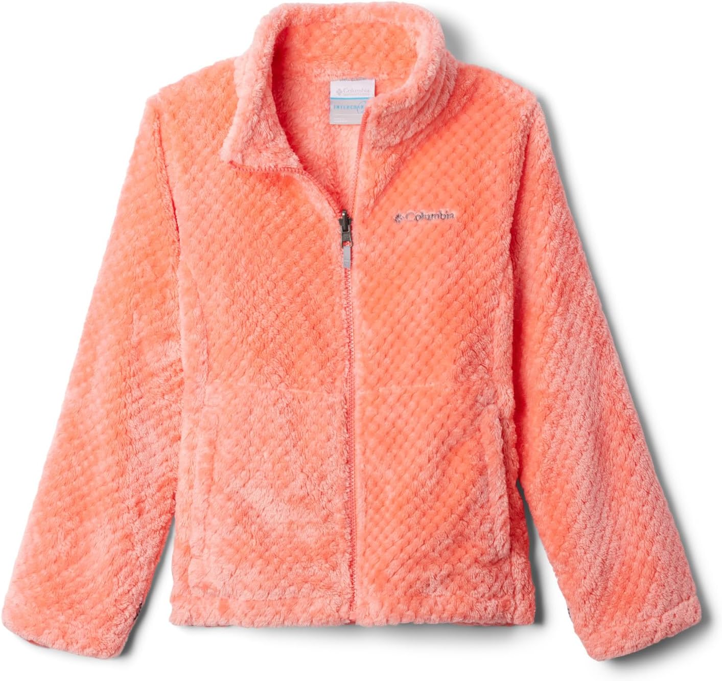 Columbia детская куртка Bugaboo III Fleece Interchange, Snowdrift/Clematis Blue/Hot Coral — фото 4