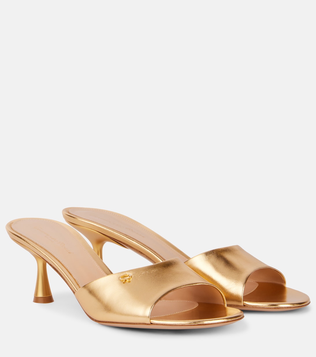 Кожаные мюли Ascent 55 Gianvito Rossi, Mekong