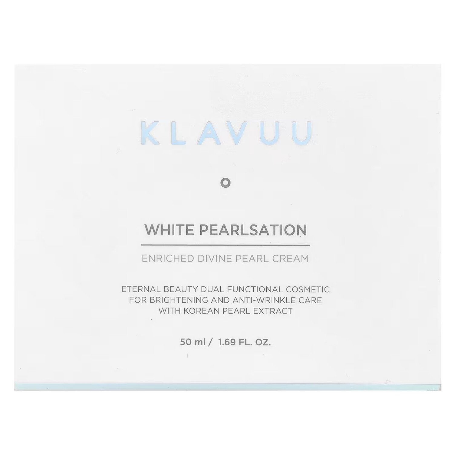 Klavuu White Pearlsation Обогащенный крем с экстрактом жемчуга — фото 2