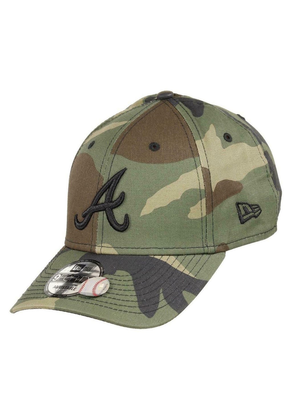 

Бейсболка ATLANTA BRAVES MLB REAR LOGO WOODLAND FORTY ADJUSTA New Era, цвет grün