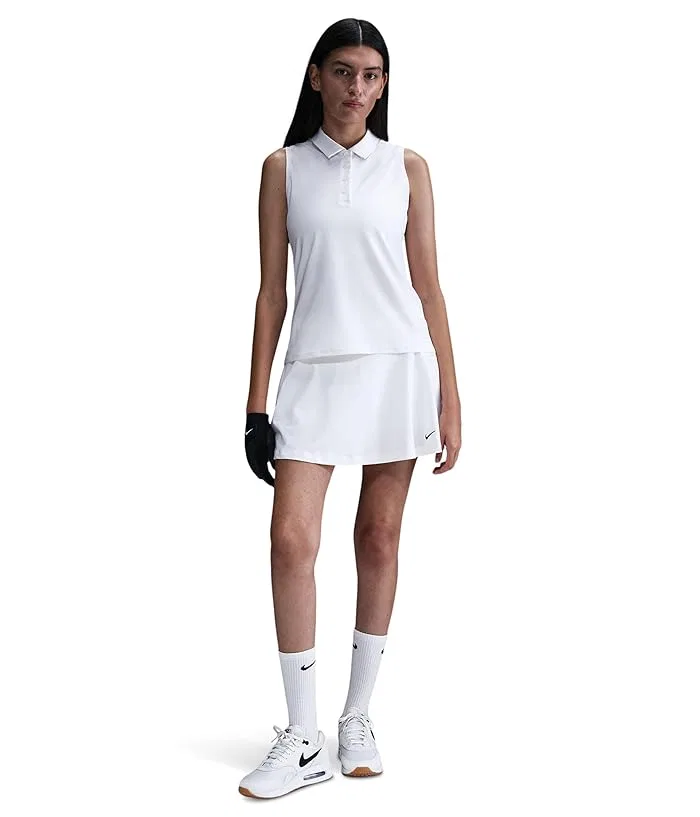Пиклбол ракетка Nike Victory Dri-FIT Sleeveless Polo, White/Black