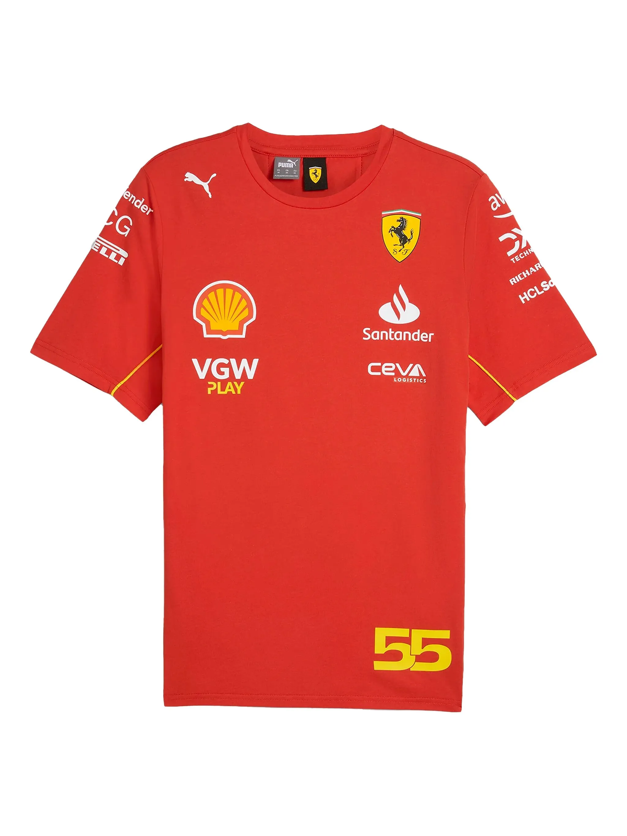

Футболка Ferrari Carlos Sainz Puma, красный