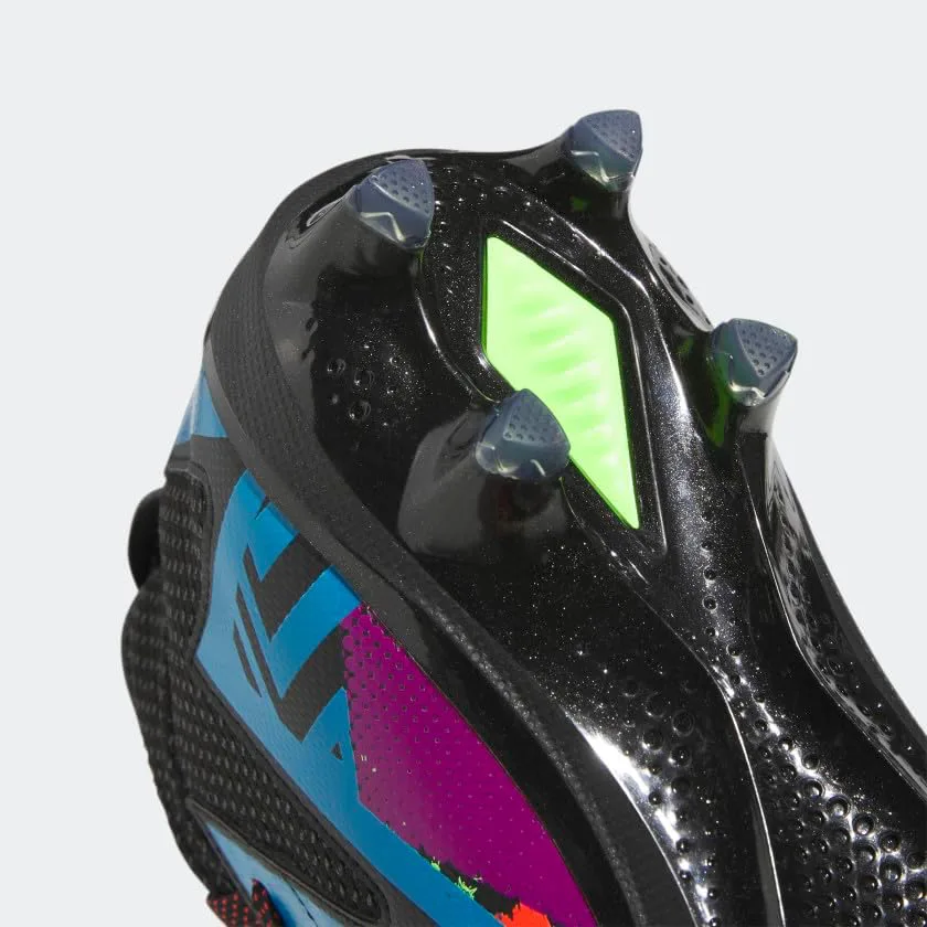 Футбольные бутсы Adidas Men's Freak 23, черный/розовый — фото 2