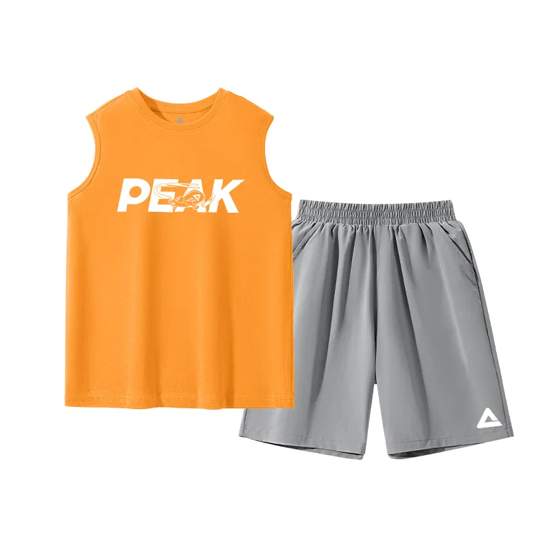 Спортивный костюм для детей PEAK оранжевый