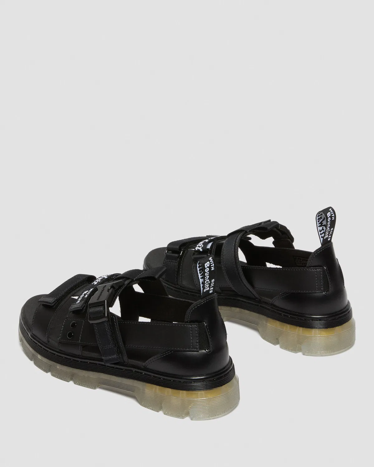 Мужские ремешковые сандалии Pearson чёрного цвета от Dr.Martens — фото 3