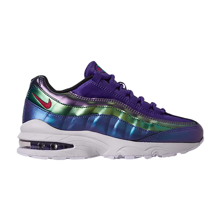 

Кроссовки Nike Air Max 95 SE GS 'Metallic Purple', фиолетовый