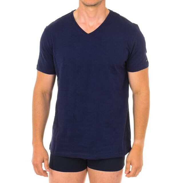 Набор из 2 мужских футболок с короткими рукавами um0um01029 Tommy Hilfiger, синий — фото 3